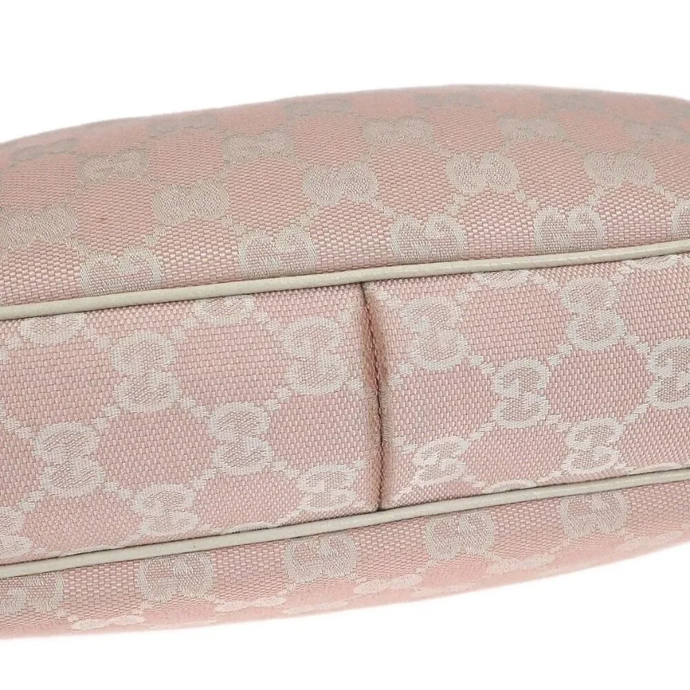 Gucci Pink Canvas GG Handbag 145757 002058 156046 - Picture 3 of 10
